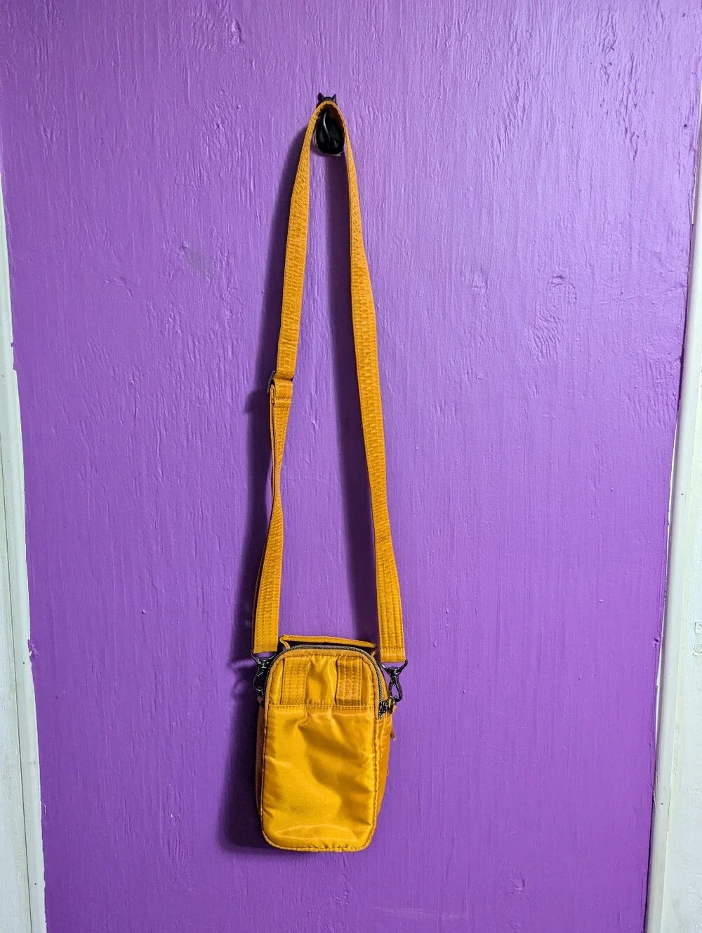 Lug Amber Yellow Skeeter Mini Convertible Crossbody Bag